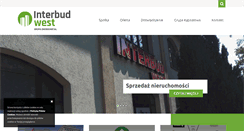 Desktop Screenshot of interbudwest.pl